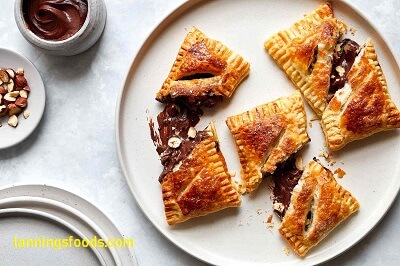 Nutella Pastry Puff Recipe Or Addition Of Chocolate To Puff Pastry