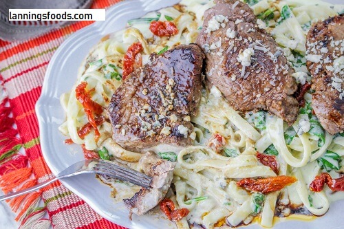 Steak Alfredo Recipe