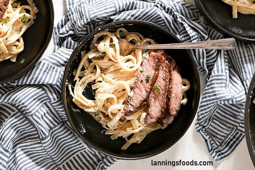 Steak Alfredo Recipe