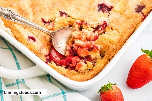 Strawberry Dump Cake Recipe