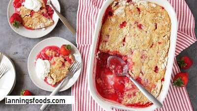 Strawberry Dump Cake Recipe