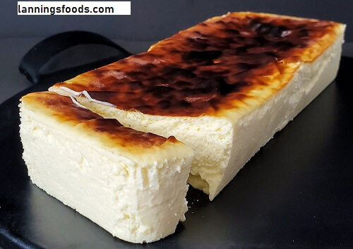 Loaf Pan Basque Cheesecake Recipe