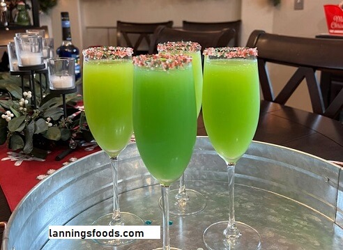 Grinch Mimosa Recipe