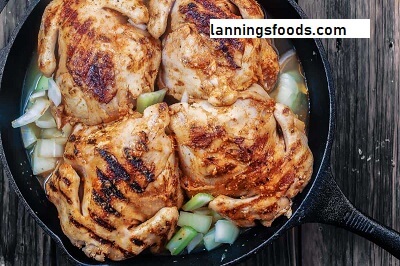 Cornish Hen Recipe Seared in a Cast Iron Skillet