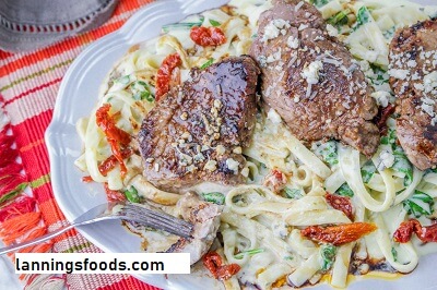 Alfredo Steak Recipe