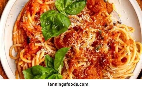 Mediterranean Farmhouse Spaghetti Sauce Recipe