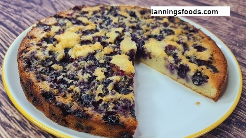 100-Calorie Blueberry Ricotta Cake Recipe