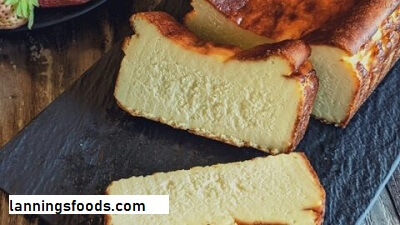 Loaf Pan Basque Cheesecake Recipe