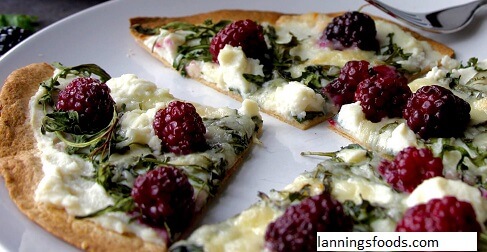 mia recipes blackberry basil and ricotta pizza