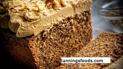 Coffee Ginger Walnut Slice Recipe