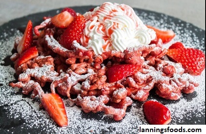 Recipe Easy Red Velvet Funnel Cake Using Box Cake Mix