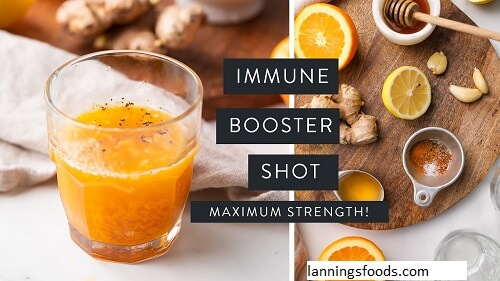 immunity shots recipe