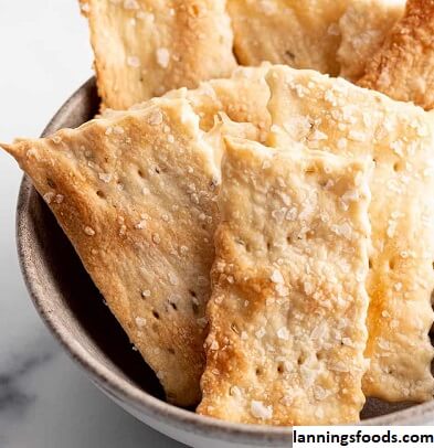 Cristin Cooper Sourdough Crackers Recipe