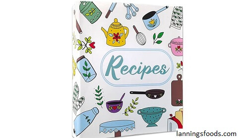 recipe book binder