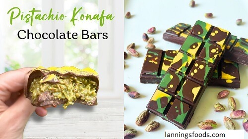 dubai pistachio chocolate bar recipe